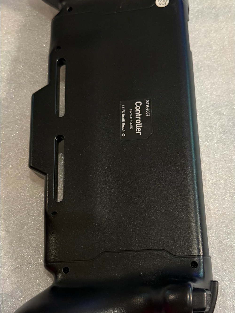 For Nintendo SWITCH Black Wireless Controller Grip Accessory - Picture 3 of 9
